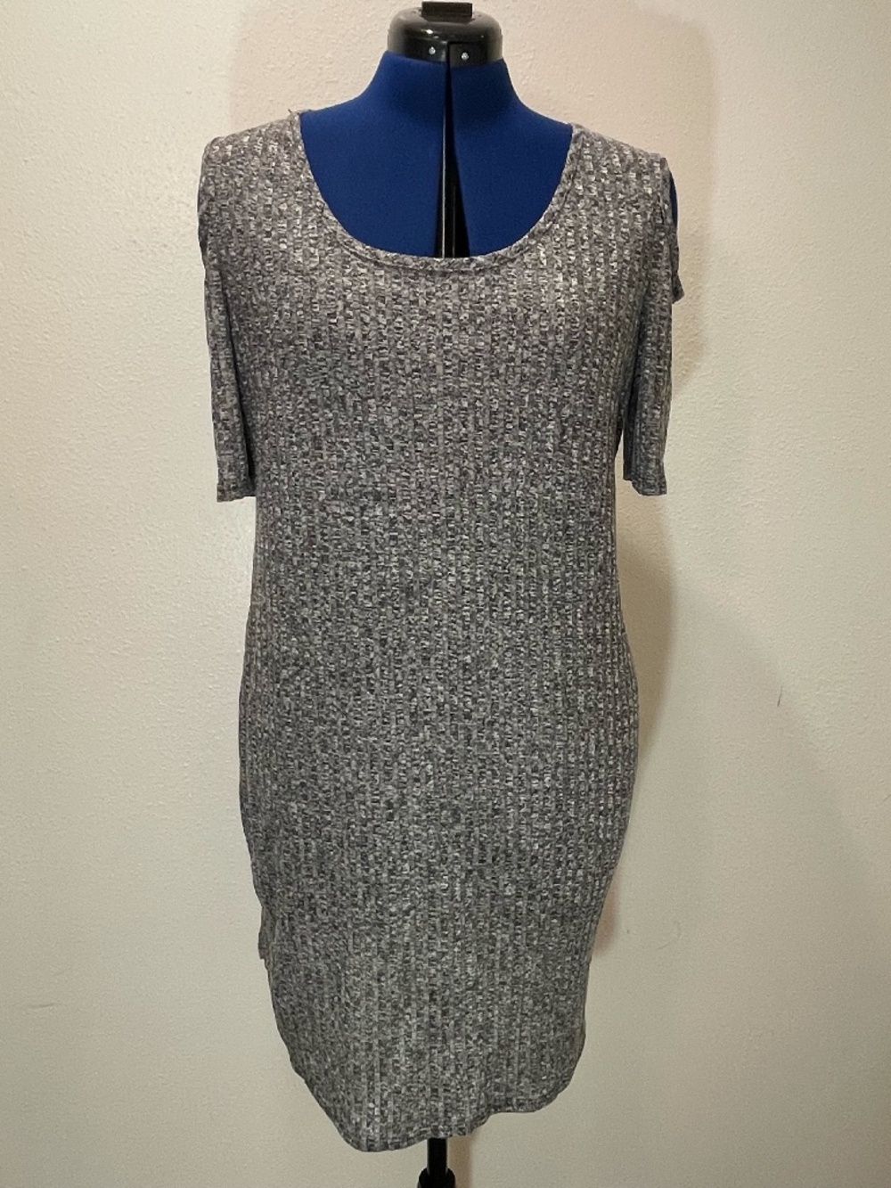 NEW WITH TAGS Rue 21 Grey Tweed Dress - Size: XL